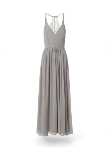 Vestido gris (maniju) talla S