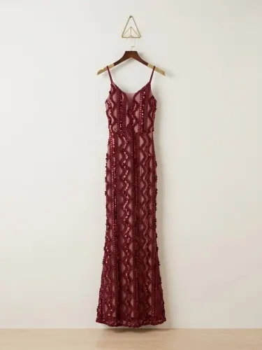 Vestido rojo (fancy dresses) Talla m