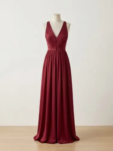 Vestido rojo (luxxel) talla L