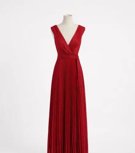 Vestido rojo( maniju) talla 2XL