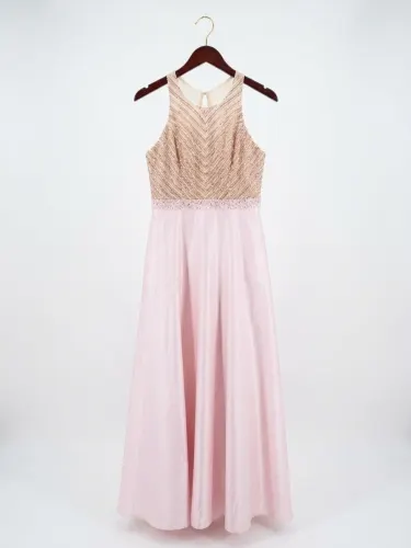 Vestido rosa (maniju) talla L