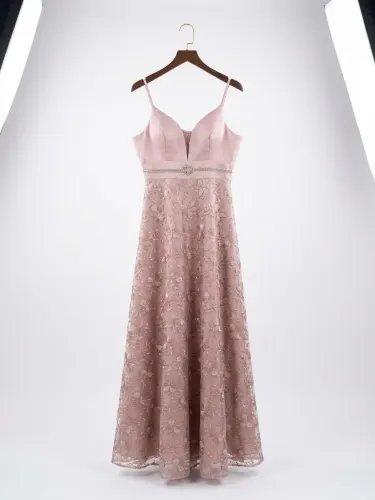 Vestido rosa (neslay) talla L