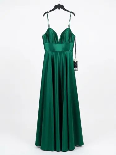 Vestido verde (cinderella) Talla 12