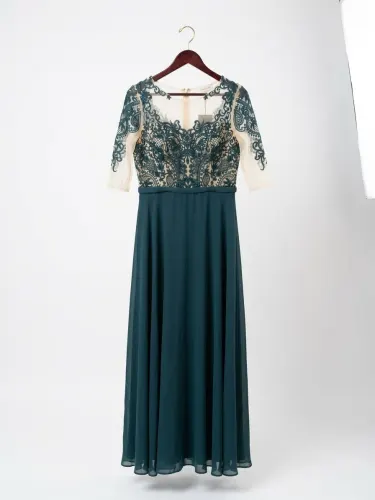 Vestido verde (neslay) talla XL